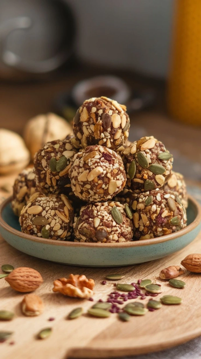 Dry fruits laddu